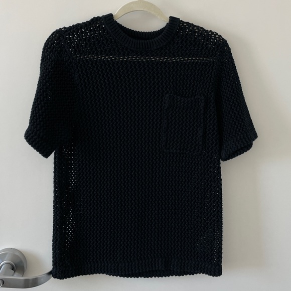 STUSSY O'DYED HEAVYWEIGHT MESH CREW - Picture 3 of 4